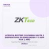 ZKTeco Licencia Biotime Colombia Hasta 2 Dispositivos 50 Empleados y 5 APP por 1 AÑO