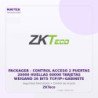 ZKTeco Packageb | Control Acceso 2 Puertas 20000 Huellas 60000 Tarjetas Weigand 26 BITS TCP/IP+GABINETE