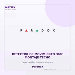 Paradox Detector De Movimiento 360° Montaje Techo