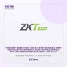 ZKTeco Torniquete Bidireccional Sencillo Acero Inoxidable, Parte Superior en Policarbonato y Vidrio Templado, Abatible, IPX4