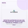 Cofem Detector Autónomo de GAS con Alarma Acústica, Salida de Reles. Tensión de Trabajo 12 VDC