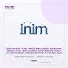 Inim Detector de HUMO Optico Direccional Serie ENEA Sensibilidad Configurable, Cumplimiento EN54 y UL para Paneles Previdia