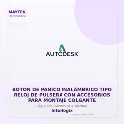 Gvs Security Boton De Panico Inalámbrico Tipo Reloj De Pulsera Con Accesorios Para Montaje Colgante