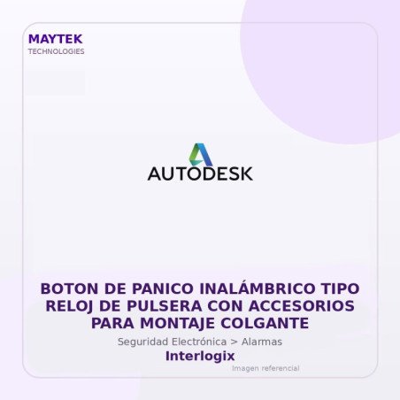 Gvs Security Boton De Panico Inalámbrico Tipo Reloj De Pulsera Con Accesorios Para Montaje Colgante
