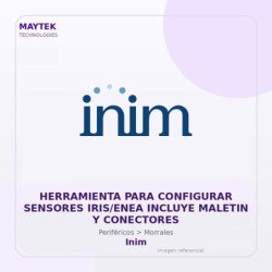 Inim Herramienta para Configurar Sensores IRIS/ENEA Incluye Maletin y Conectores