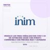 Inim Modulo LED para Señalizacion con 5 CH de Extincion (USAR con Ifmext) Compatible con Previda MAX y Ultravox