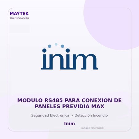 Inim Modulo RS485 para Conexion de Paneles Previdia MAX