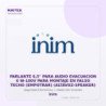 Inim Parlante 6,5" para Audio Evacuacion 6 W-100V para Montaje en Falso Techo (empotrar) (ALTAVOZ-SPEAKER)
