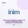 Inim Tarjeta de Expansion 8 Zonas con Salida Supervisada para Centrales Convencionales