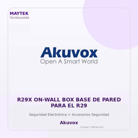 Akuvox R29X ON-WALL BOX BASE de Pared para el R29