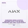 Gvs Security Homesiren Sirena Acústica Ajustable De 81 A 105 Db Para Interiores Ajax (9Na) Color Blanco