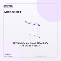 EXT Bitdefender Small Office 25Pc 3 Serv 25 Mobiles