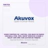 Akuvox Video Portero De 1 Boton, Con Base De Pared (On-Wall) POE, Ip65, Onvif Servicio A Nube 2 Reley Cam 2Mp, Con Lector De Ta