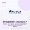 Akuvox Intercomunicador, Con Comando De Voz Android 12Os 10" WiFi 6 Pantalla Tactil 8Ch Video. Audio Hd Cam 5Mp