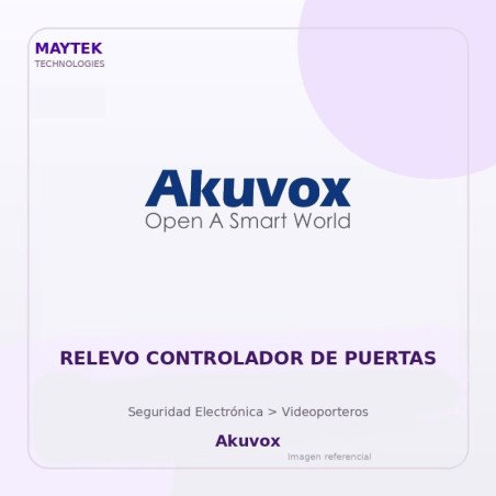 Akuvox Relevo Controlador De Puertas