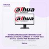 Dahua Intercomunicador Interno Con Pantalla Tactil Capacit 7" Tcp/Ip Ala E/S 6/1 12Vdc POE Blanco Sip