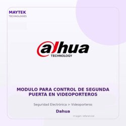 Dahua Modulo Para Control De Segunda Puerta En Videoporteros
