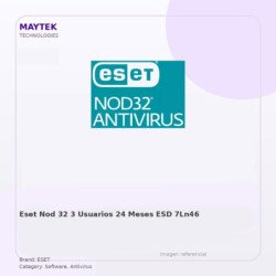 ESET NOD 32 3 Usuarios 24 Meses | ESD