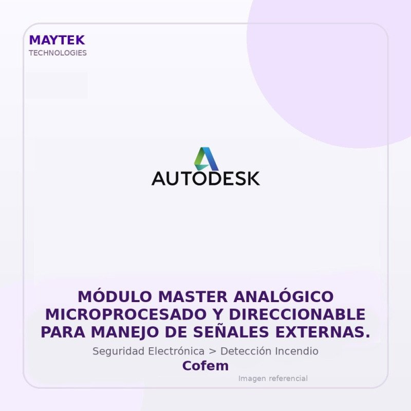 Gvs Security Módulo Master Analógico Microprocesado Y Direccionable Para Manejo De Señales Externas.