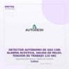 Gvs Security Detector Autónomo De Gas Con Alarma Acústica, Salida De Reles. Tensión De Trabajo 110 Vac