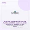 Gvs Security Detector Autónomo De Gas Con Alarma Acústica, Salida De Reles. Tensión De Trabajo 24 Vdc.