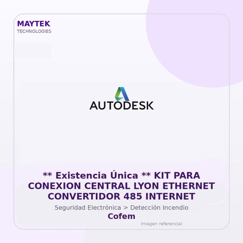 Gvs Security ** Existencia Única ** Kit Para Conexion Central Lyon Ethernet Convertidor 485 Internet