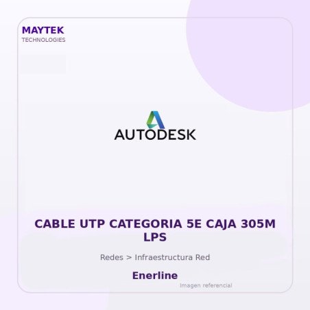 Gvs Security Cable Utp Categoria 5E Caja 305M Lps