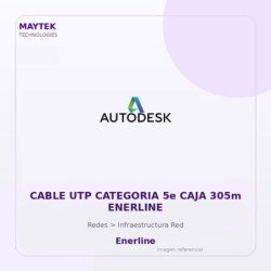 Gvs Security Cable Utp Categoria 5E Caja 305M Enerline
