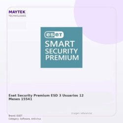 ESET SECURITY PREMIUM / ESD / 3 Usuarios / 12 Meses