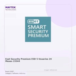 ESET SECURITY PREMIUM / ESD / 5 Usuarios / 24 Meses