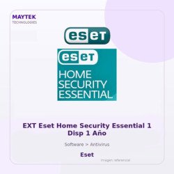 EXT Eset Home Security Essential 1 Disp 1 Año $