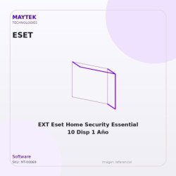 EXT Eset Home Security Essential 10 Disp 1 Año $