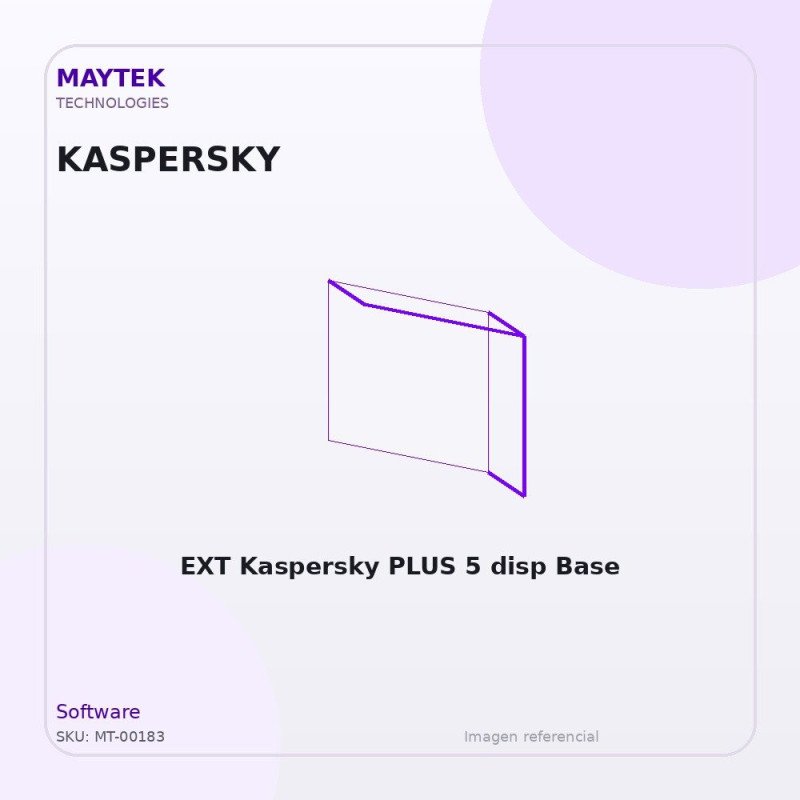 EXT Kaspersky PLUS 5 disp Base