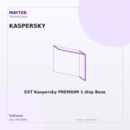 EXT Kaspersky PREMIUM 1 disp Base