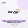 Gvs Security Mouse Gamer Inálambrico Con Cable, Diseño Ergonómico, Iluminación Rgb Personalizable, Negro