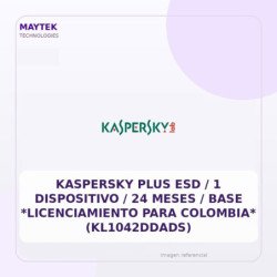 Kaspersky PLUS ESD / 1 Dispositivo / 24 Meses / Base *Licenciamiento para Colombia* (KL1042DDADS)