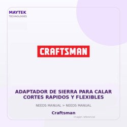 Gvs Security Adaptador De Sierra Para Calar Cortes Rapidos Y Flexibles