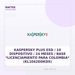 Kaspersky PLUS ESD / 10 Dispositivo / 24 Meses / Base *Licenciamiento para Colombia* (KL1042DDKDS)
