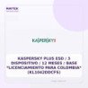 Kaspersky PLUS ESD / 3 Dispositivo / 12 Meses / Base *Licenciamiento para Colombia* (KL1042DDCFS)