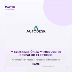 Gvs Security ** Existencia Única ** Modulo De Respaldo Electrico