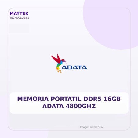 Adata Memoria Portatil DDR5 16GB Adata 4800ghz