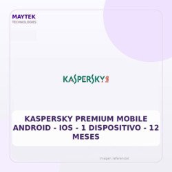 Kaspersky Premium Mobile Android | IOS | 1 Dispositivo | 12 Meses