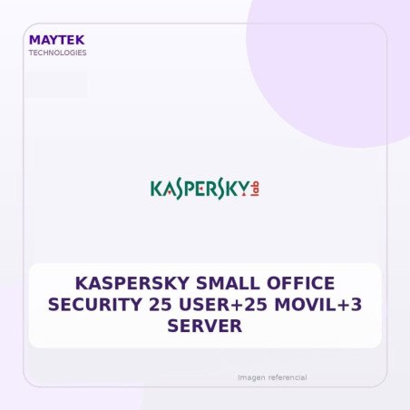 Kaspersky Small Office Security 25 USER+25 MOVIL+3 Server