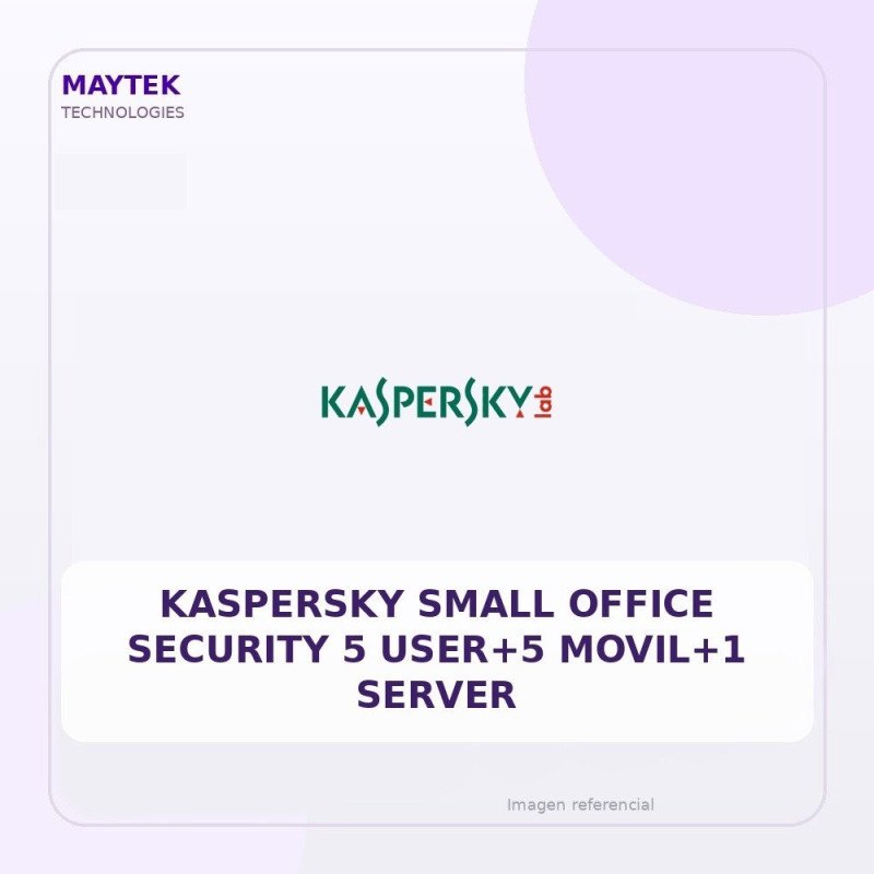 Kaspersky Small Office Security 5 USER+5 MOVIL+1 Server