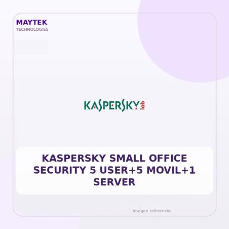 Kaspersky Small Office Security 5 USER+5 MOVIL+1 Server