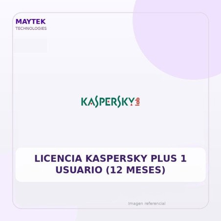 Licencia Kaspersky PLUS 1 Usuario (12 Meses)