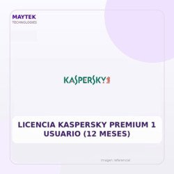 Licencia Kaspersky Premium 1 Usuario (12 Meses)