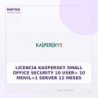 Licencia Kaspersky Small Office Security 10 USER+ 10 MOVIL+1 Server 12 Meses