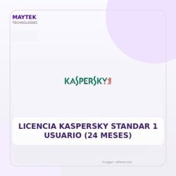 Licencia Kaspersky Standar 1 Usuario (24 Meses)