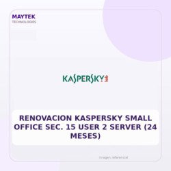 Renovacion Kaspersky Small Office SEC. 15 USER 2 Server (24 Meses)